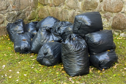 Residential recycling collection in Enfield