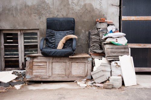 Skip placement in a commercial project site in Enfield