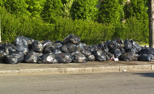 Community members engaging in recycling initiatives in Enfield